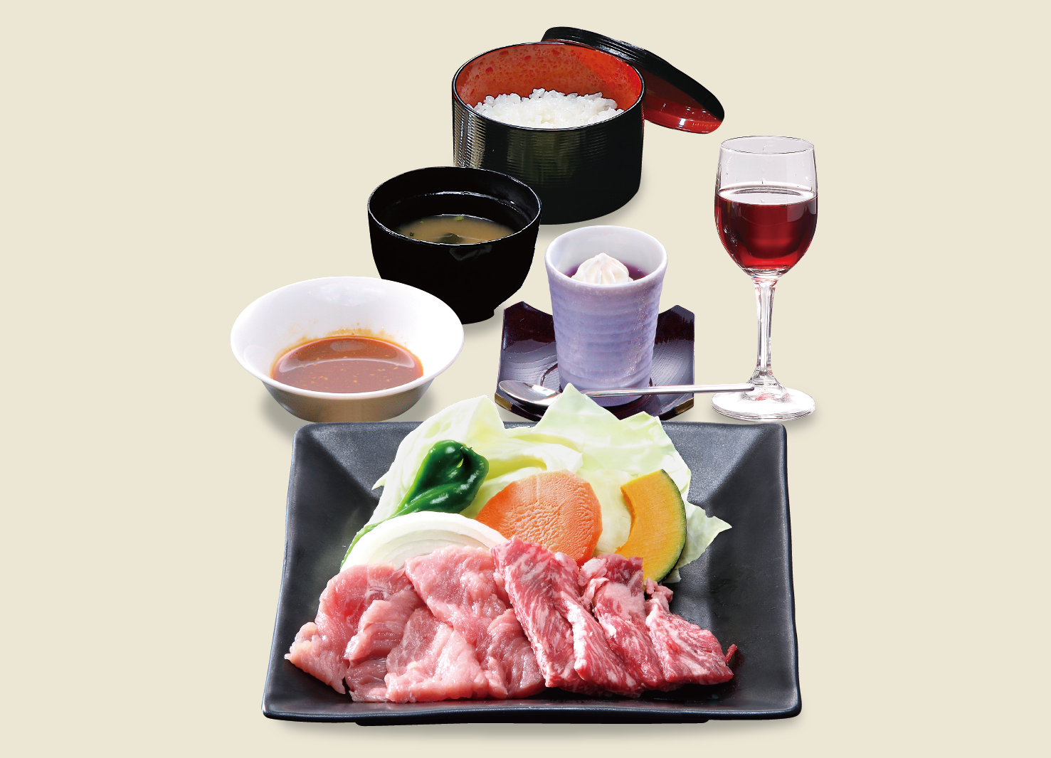 島根和牛・豚肉コース・神在